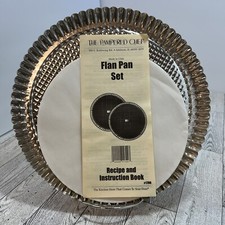 Pampered Chef Flan Pan Set of