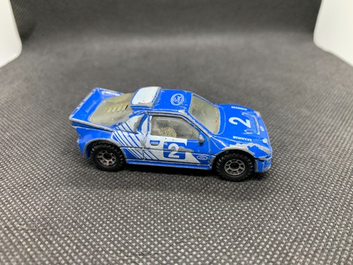 Matchbox ford rs200 - matchbox, blue