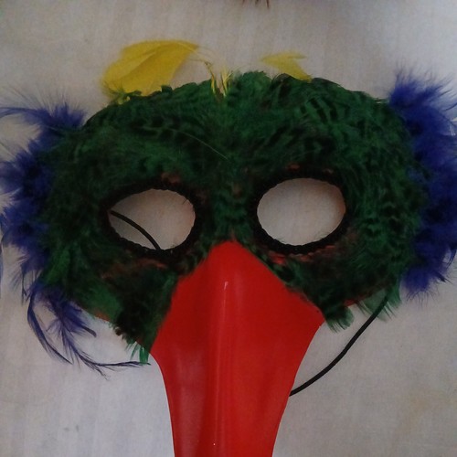 Green feather bird - green, crow