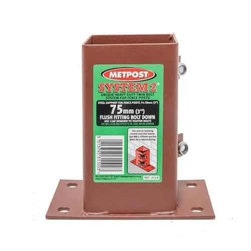 Metpost flush fit system - system, 2
