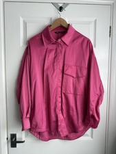Zara Women's Pink Jacket/Shirt