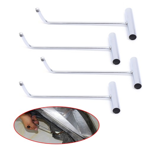 Open car headlight housing - open,
