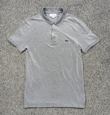 Lacoste Grey Mens Polo Top