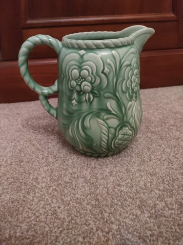 Falcon ware green - pottery, jug