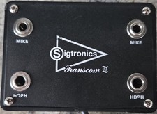 Sigtronics Transcom II 2 Aviation Pilot Headset Intercom Microphone Junction Box
