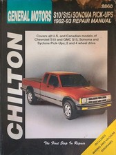 Chevrolet S10, S15, Sonoma