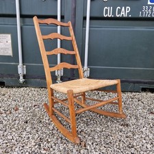 Vintage Wooden Rocking Chair