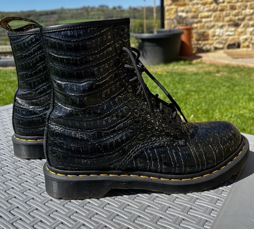 Martens 1460 wild croc - martens,
