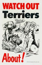 Pet Dog Warning Sign Flexible