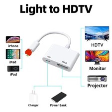 8 pin to HDMI Digital TV AV