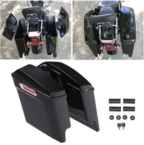 Stretched saddle bags - 5",