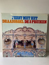 Dutch Folk Vinyl LP De 3 Pruiken Draaiorgel Barrel Organ 12" Telstar Record