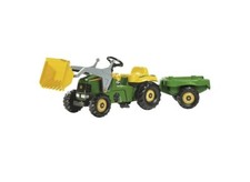 John Deere Pedal Tractor with Loader Ride On Toy JD-MCR023110000