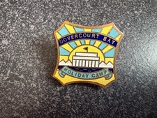 ORIGINAL ENAMEL BADGE - DOVERCOURT BAY HOLIDAY CAMP, ALLEN DOVERCOURT