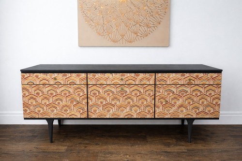 Art deco geometric print - deco,