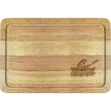 'Frog In A Rowing Boat' Wooden Boards (WB048586)
