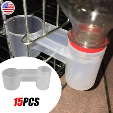 Pet Bird Feeder Food Water Feeding Automatic Drinker Parakeet Parrot Dispenser