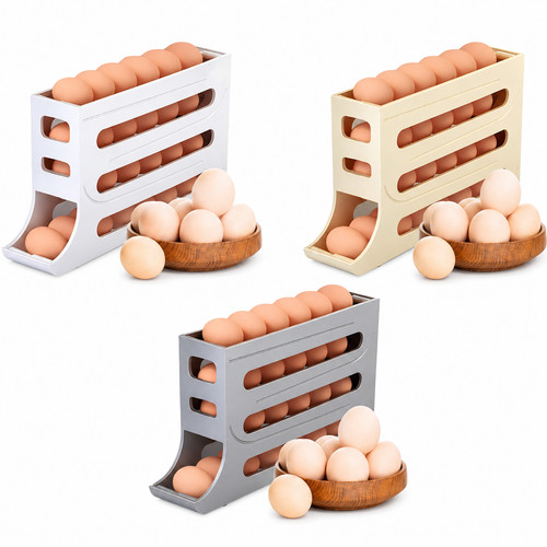 Rolling egg dispenser tier - dispenser, 4