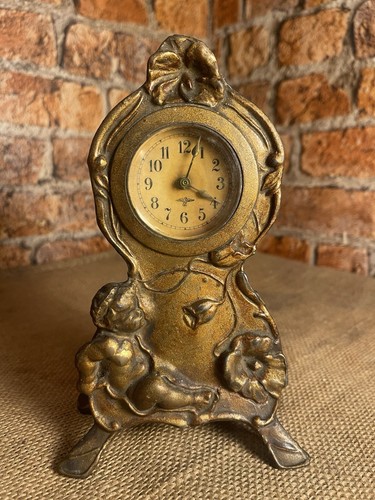 Antique art nouveau clock - antique,