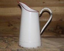 VINTAGE FRENCH ENAMEL JUG
