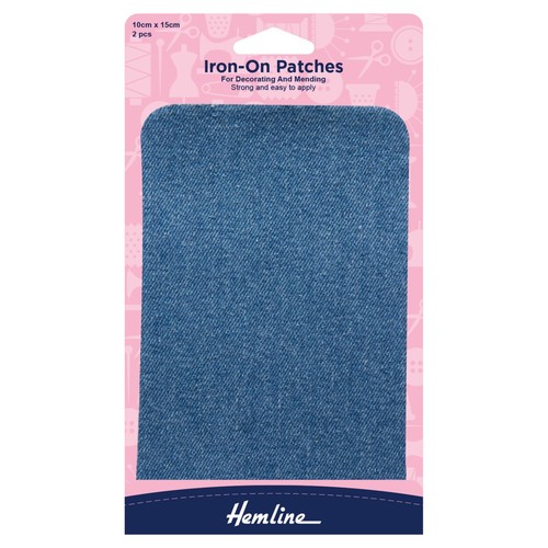 Hemline iron repair patches - iron, on