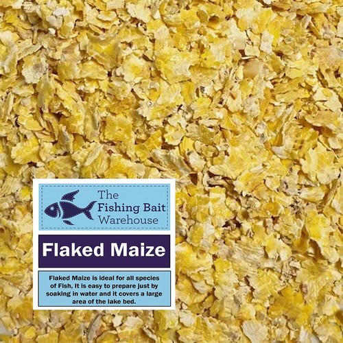 Flaked maize carp fishing - flaked,