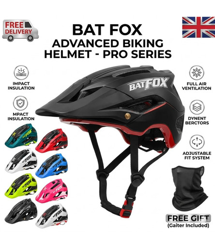 Batfox mtb half helmet - mtb,