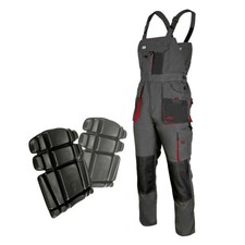 Red Bib and Brace Overalls