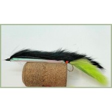 Black & Lime Weed Fishing Fly