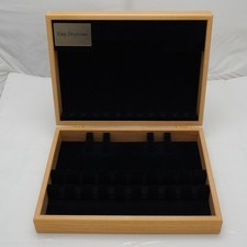 Ashbourne 12 place setting empty Guy Degrenne silver service cutlery canteen