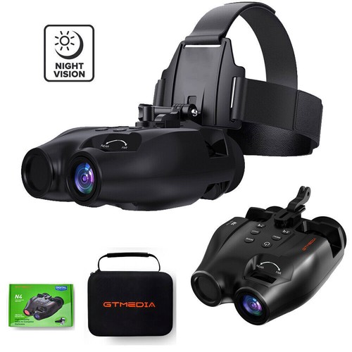 Night vision goggles head - night,