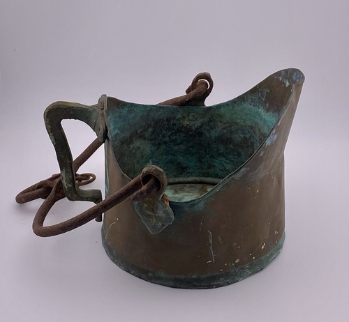 Antique handmade copper - copper, coal