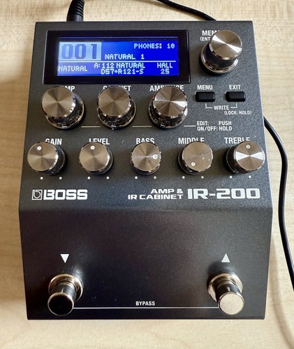 Boss amp cabinet effects - amp,