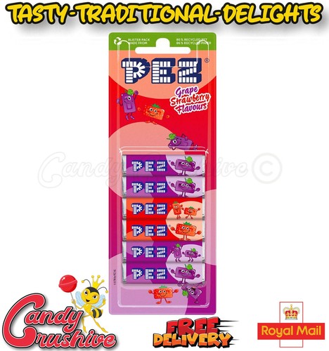 Pack pez refills x 6 - 6,