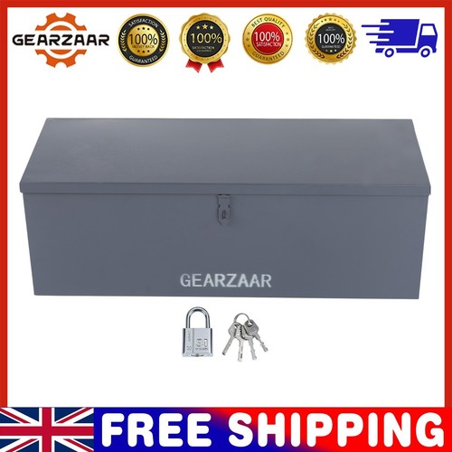 Metal tool box with lock - tool,