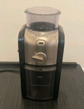 Krups GVX2 Burr Coffee Grinder, adjustable grind & quantity, colour Black/Silver
