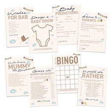 Baby shower games - games, neutral