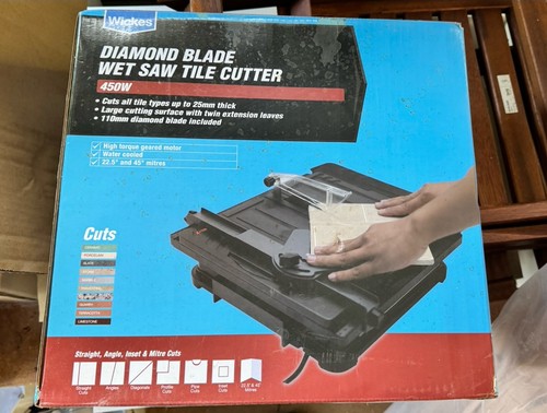 Wickes 450w wet tile cutter - tile,