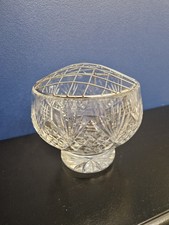 Edinburgh Cut Glass Rose bowl