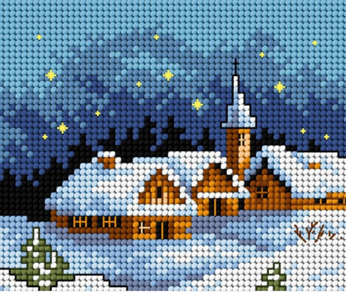 Orchidea tapestry kit winter - orchidea, kit-
