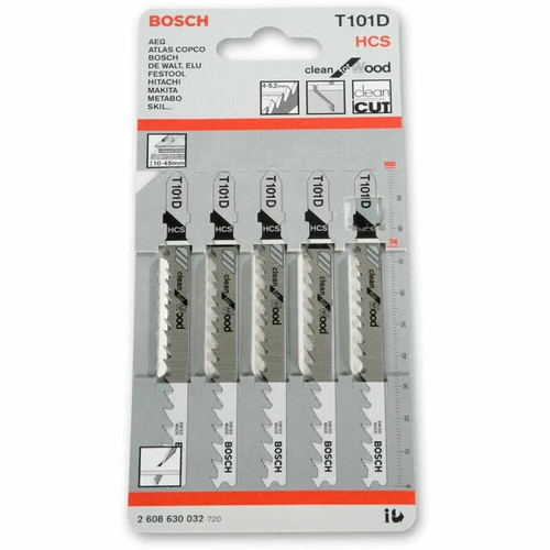 Bosch clean cut jigsaw - cut, blades