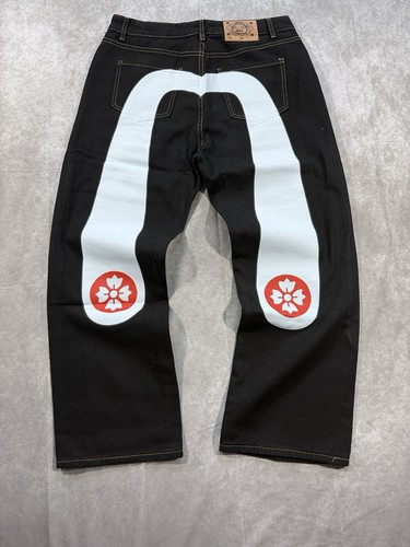 Black evisu jeans size - evisu,