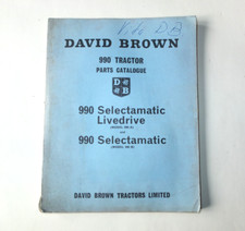 David Brown 990 tractor- Parts
