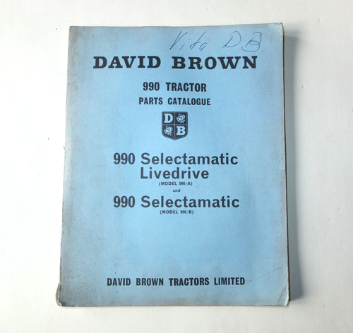 David brown 990 tractor - david, parts