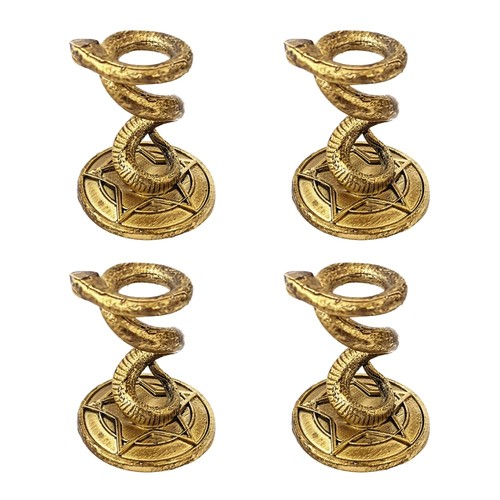 Bdkmms 4pcs serpentine crystal - 4pcs,