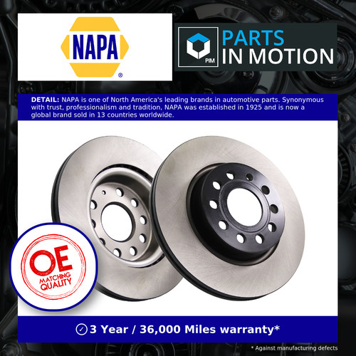 Brake discs pair - 2x,