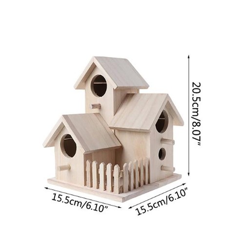 Wooden bird house wood - bird,