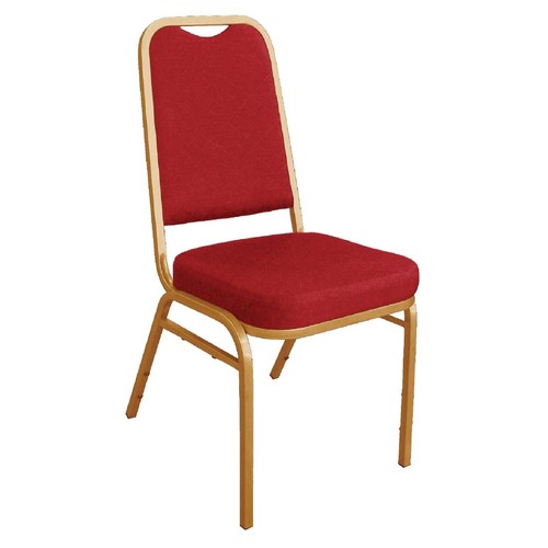 Bolero square back banquet - back,