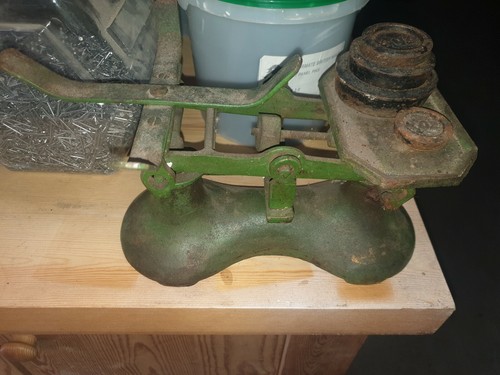 Old vintage weighing scales - weighing,