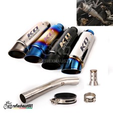 Exhaust System Mid Connect Tube Muffler Pipe For Kawasaki Ninja ZX10R 2004-2005